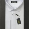 Camisa Cuello Italiano | Botón Cubierto| Corte Regular | Botón Brillante (copia)