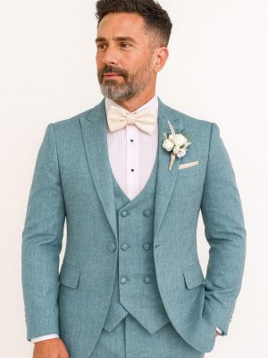 Traje Turquesa | Tres piezas | 282-13