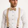 Suspensor | Botones | Beige | 2 Piezas