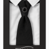 corbatín/plastron/negro/diseño