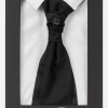 corbatín/plastron/negro