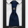 corbatín/plastron/azul diseño