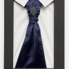 corbatín/plastron/azul