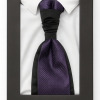 corbatín/plastron/morado