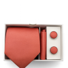 Set | Corbata | 3 Piezas | Coral
