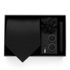 Set | Corbata | 4 Piezas | Negro