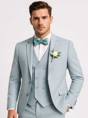 Traje colección | 3 Piezas | Celeste |