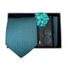 Set | Corbata | 4 Piezas |  Verde Diseño