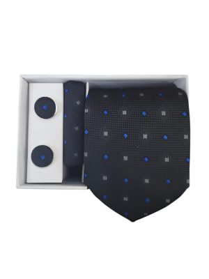 Set | Corbata | 3 Piezas | Negro Diseño