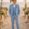 Traje| Niño| 3 piezas Azul Celeste